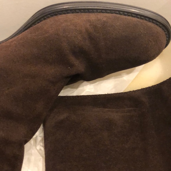 Aquatalia Unicorn brown $475 suede boot 10 - Picture 8 of 8